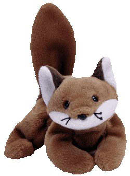 Beanie Babies Sly the Fox Beanie Baby Plush Ty ToyWiz