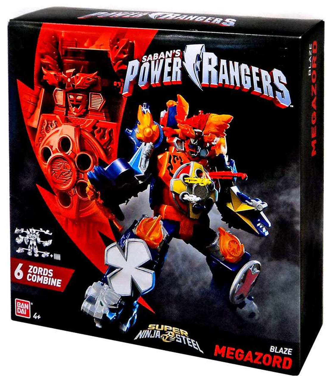 power rangers ninja steel megazord toy