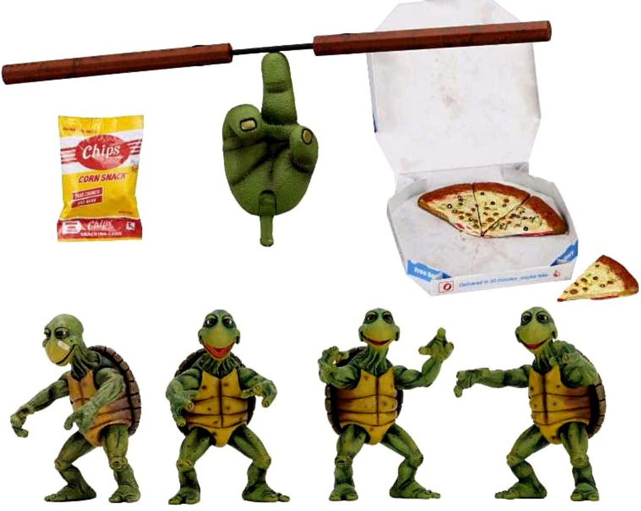 ninja turtle toy set