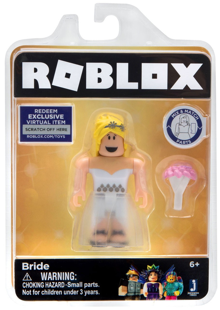 Roblox Celebrity Collection Bride 3 Action Figure Jazwares Toywiz - the robloxian wiggles big red car toy roblox