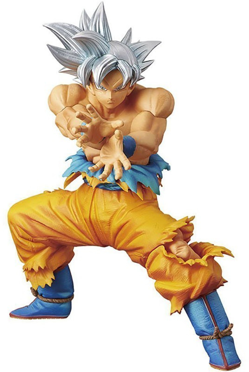 Dragon Ball Super Dxf Super Warriors Ultra Instinct Son Goku 7 Pvc Figure Banpresto Toywiz