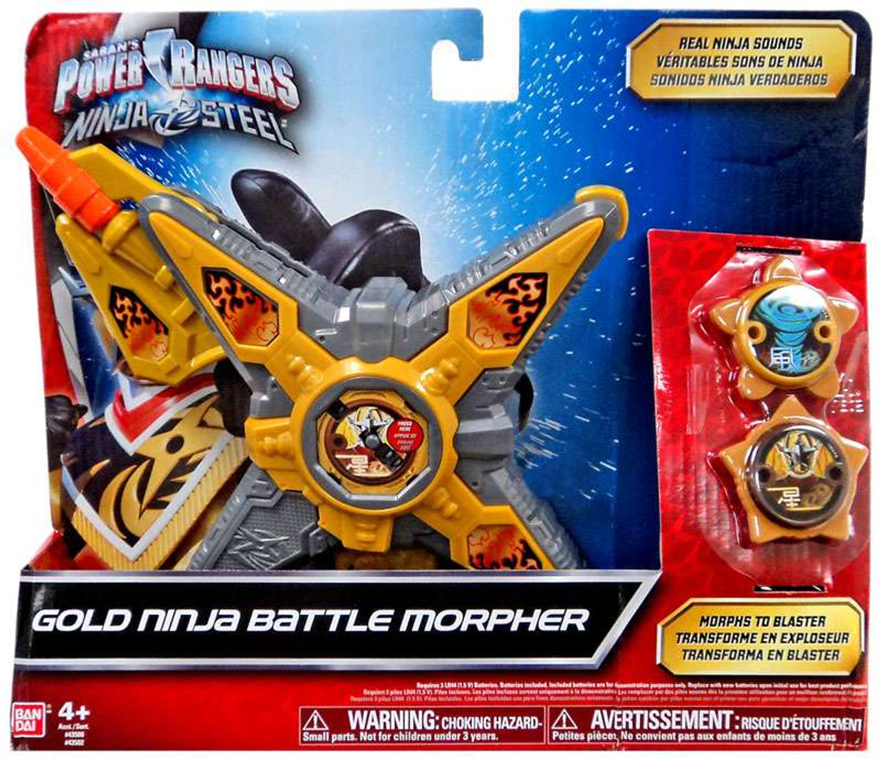 power rangers ninja steel figures set