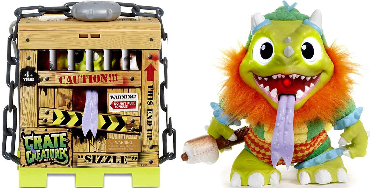 Crate Creatures Free The Beast Sizzle Figure Mga Entertainment Toywiz - roblox the living dead how to open crates for free how do