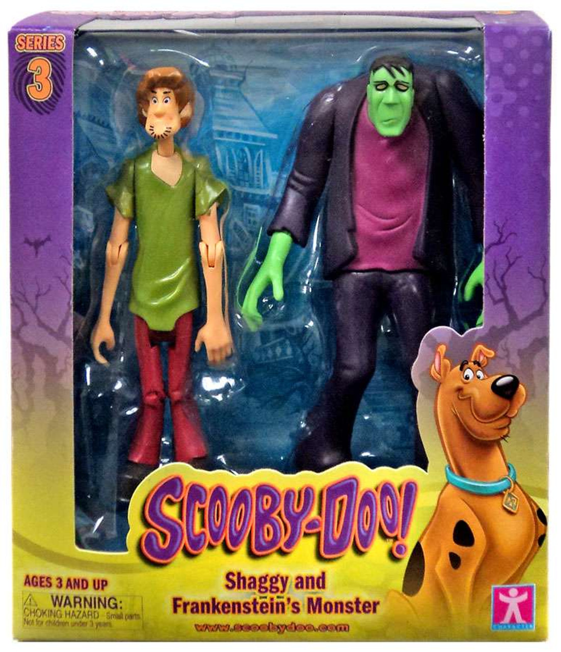 Action Figures Scooby-Doo Wolfman Haunted Dracula Shaggy Dog ...