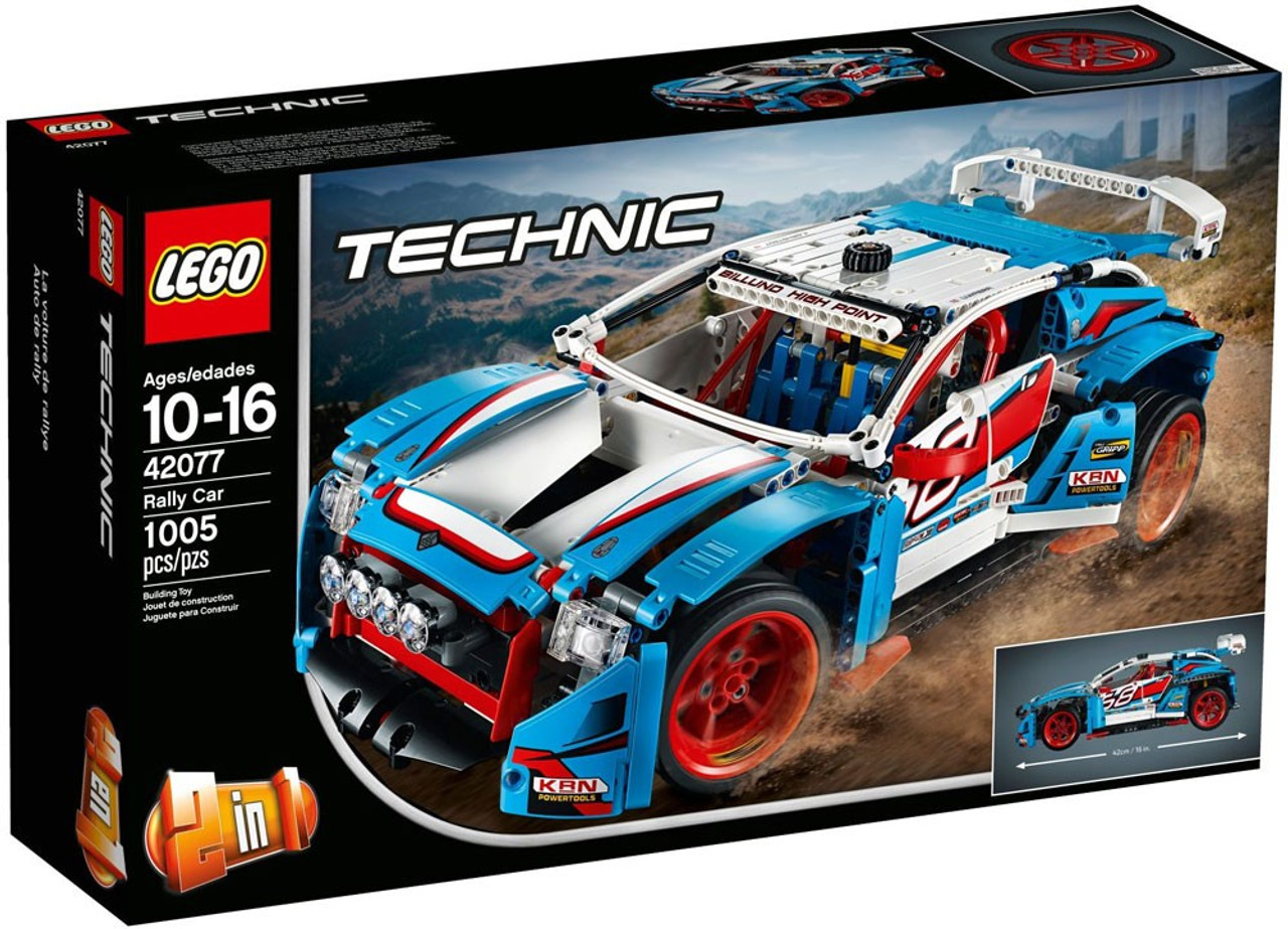 lego technic blue car