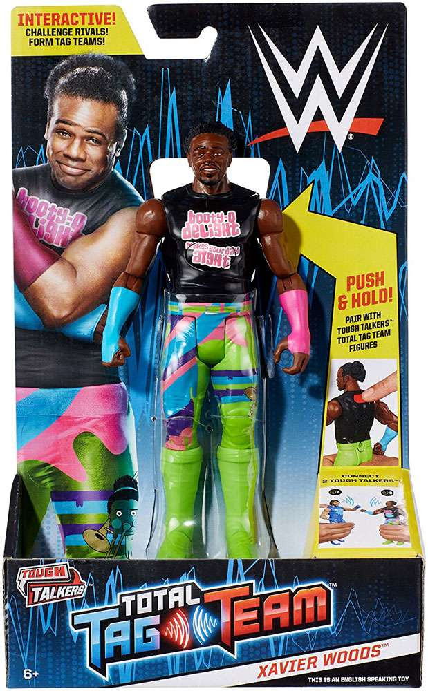 wwe xavier woods action figure
