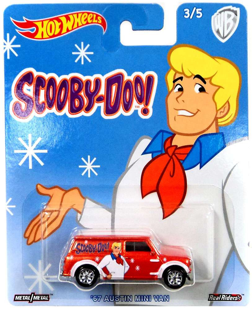 Hot Wheels Scooby Doo 67 Austin Mini Van 164 Die-Cast Car ...