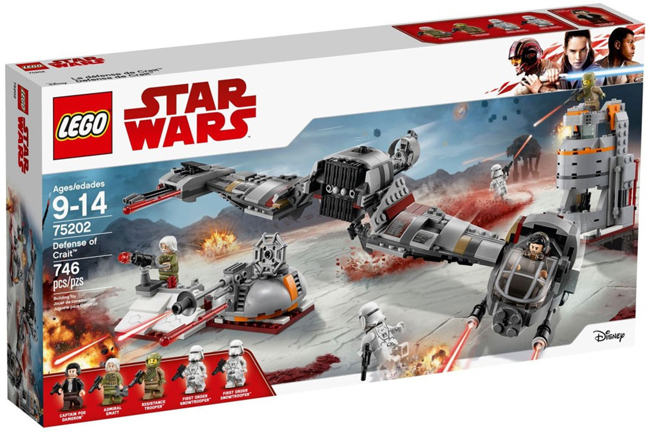 Lego Star Wars Defense Of Crait Set 752 Toywiz