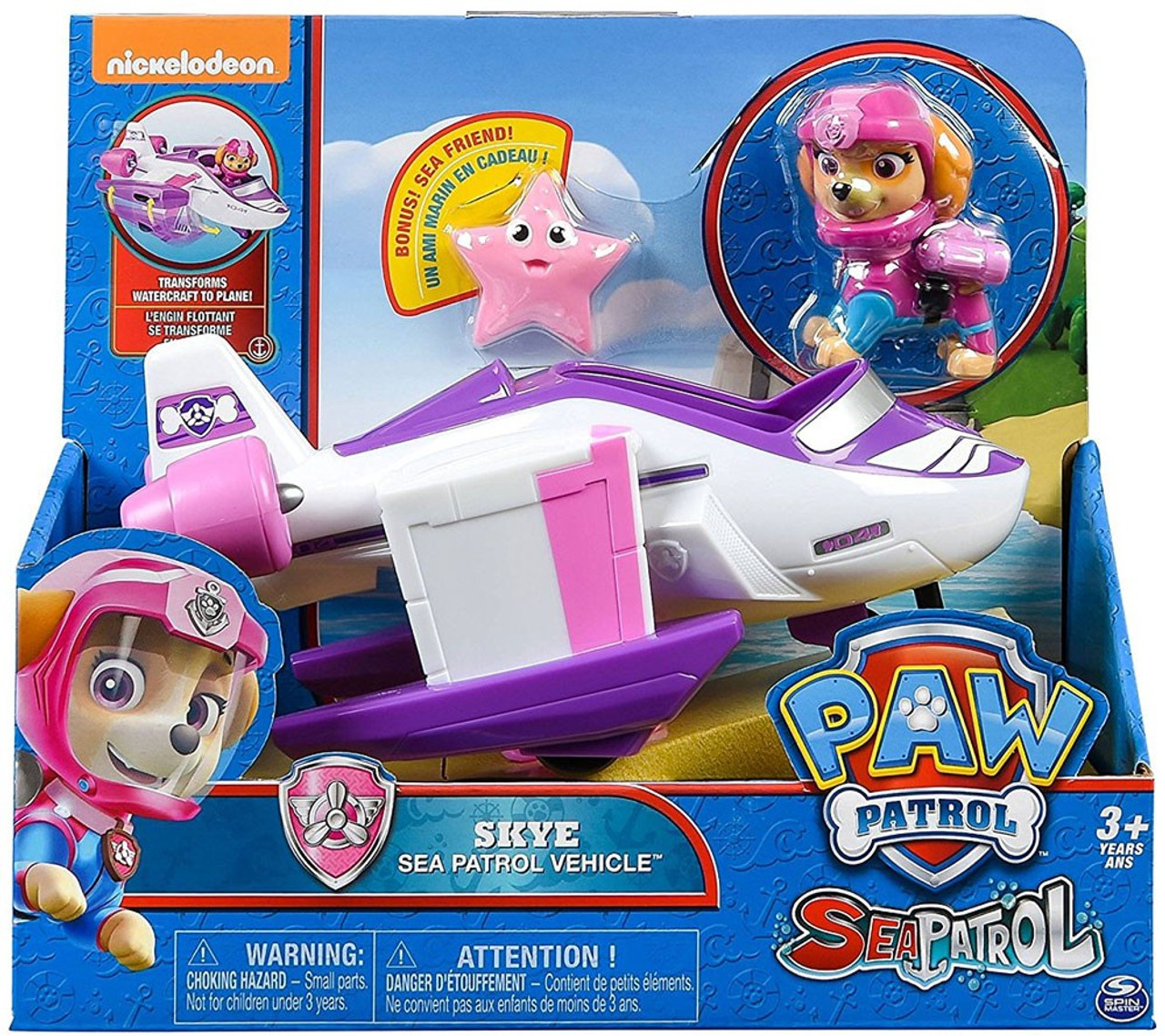 paw patrol flip & fly skye