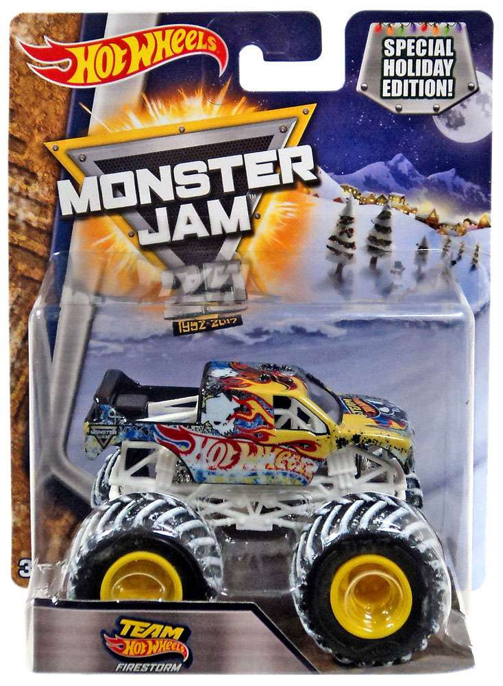 Hot Wheels モンスタージャム ツアーフェイバリット 25周年記念 hwteamfireholiday__75745.