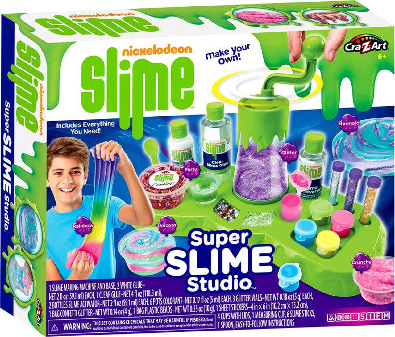 Nickelodeon Slime Super Slime Studio Kit Damaged Package Cra Z Art Toywiz - nickelodeon slime blaster roblox