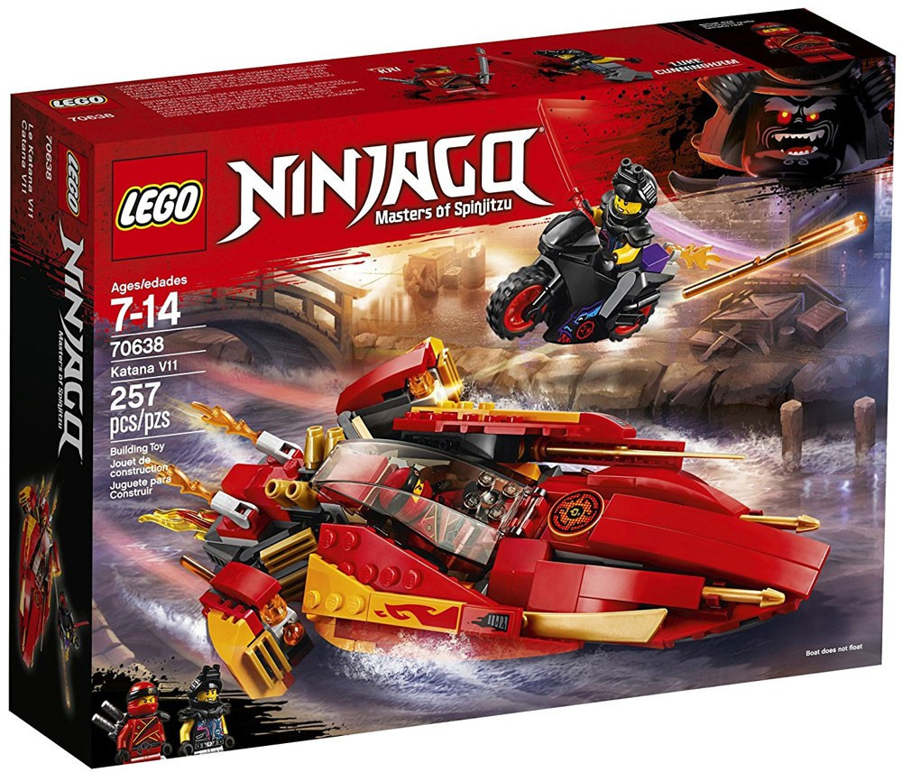 lego ninjago boat set