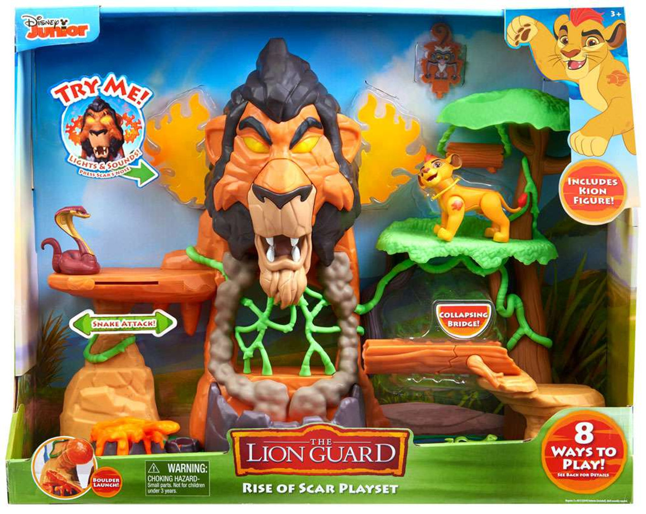 lion guard scar playset