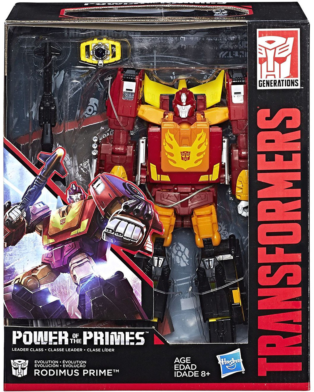 鉄機巧 TRANSFORMERS #10 RODIMUS PRIME Transformers Generations Power of the Primes Rodimus Prime Leader