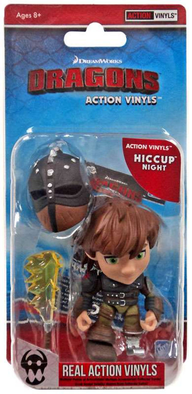 How To Train Your Dragon Action Vinyls Hiccup Vinyl Figure Night The Loyal Subjects Toywiz - how to train your dragon hiccup roblox