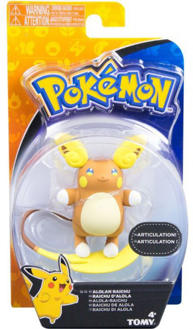 alolan raichu plush tomy