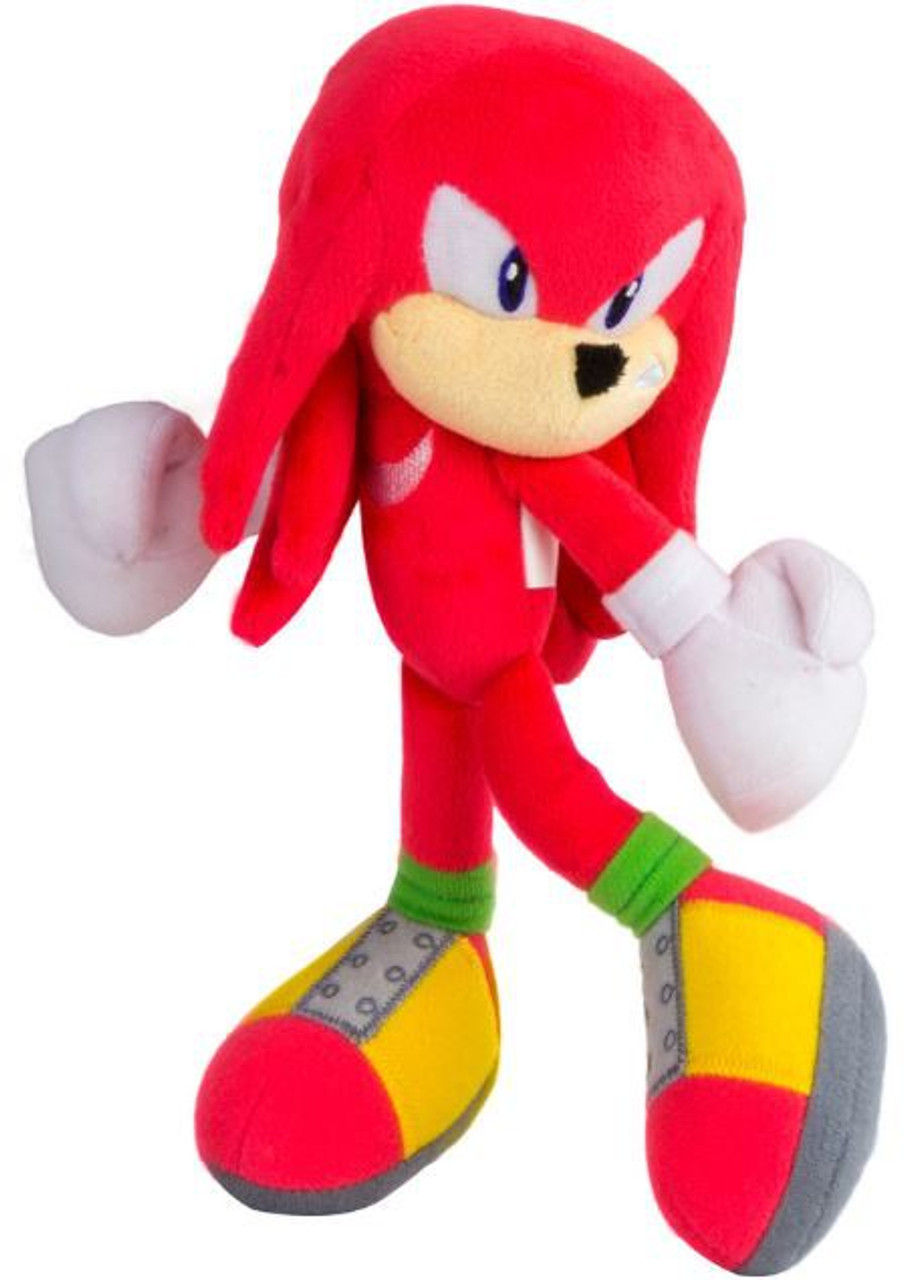 Sonic The Hedgehog Knuckles 8 Plush Modern Tomy Inc Toywiz