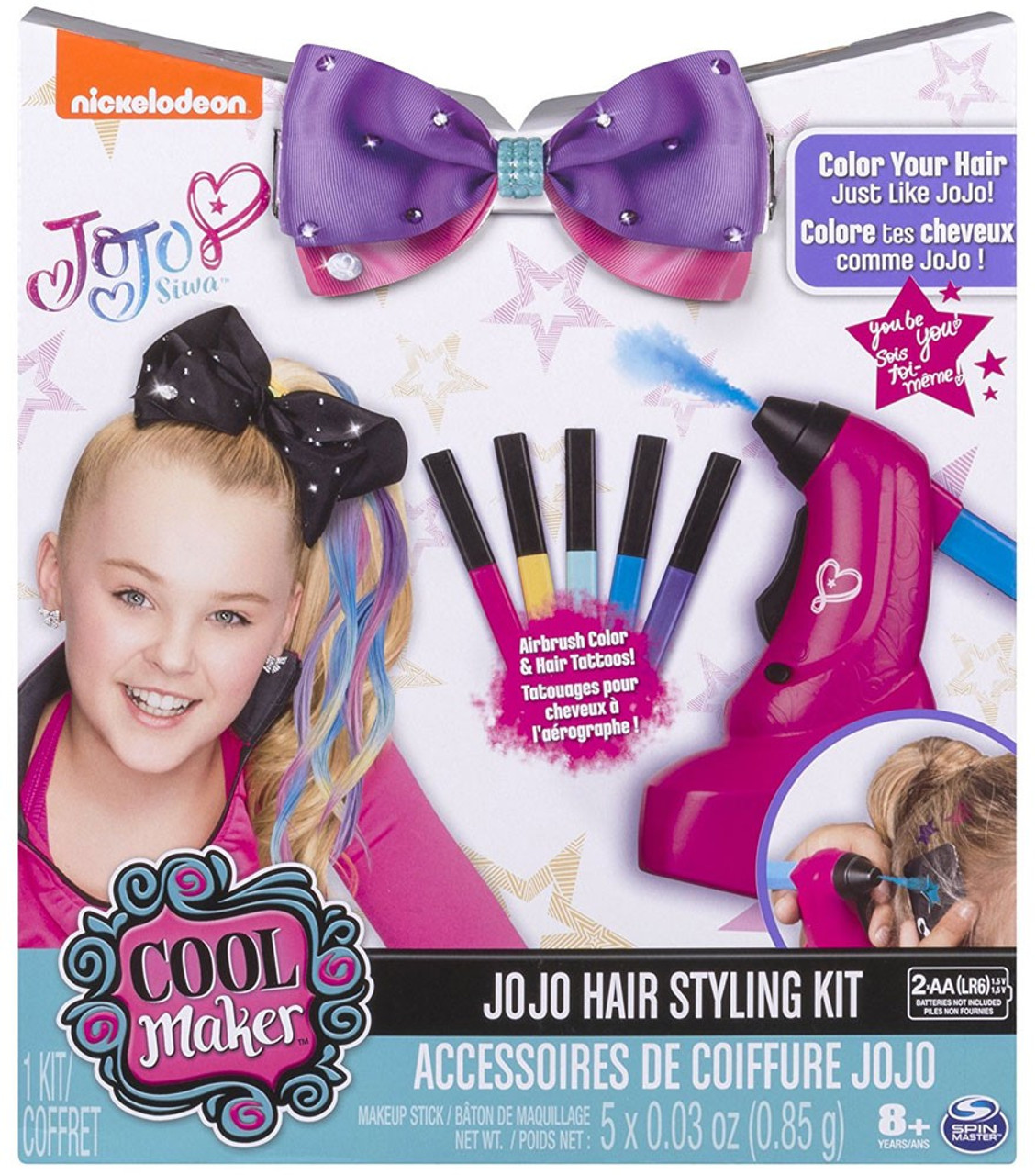 jojo siwa bows and bling styling head