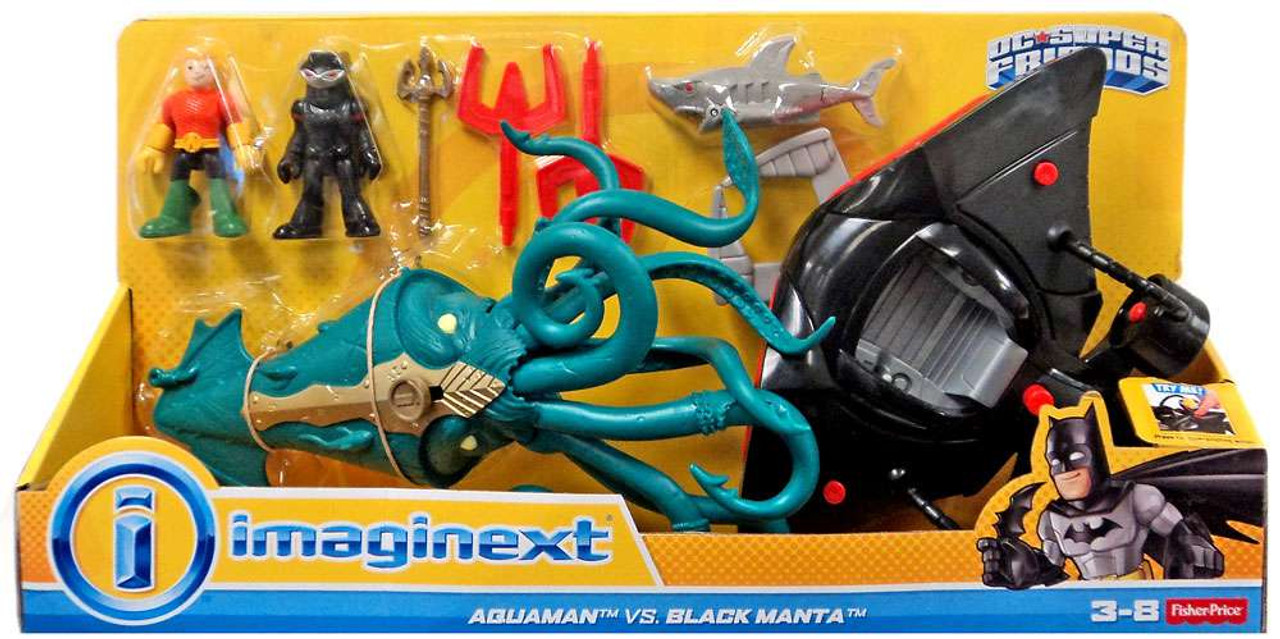 imaginext aquaman playset