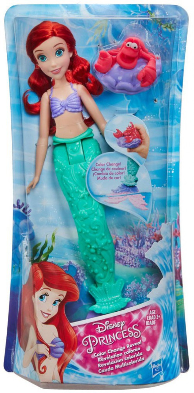 ariel mermaid doll bath