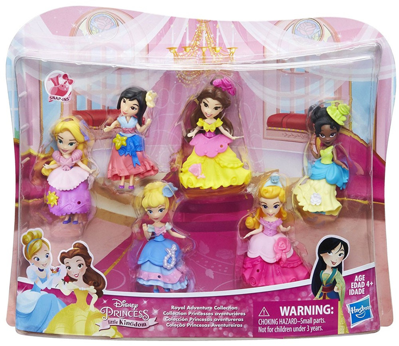 disney princess little kingdom snap ins