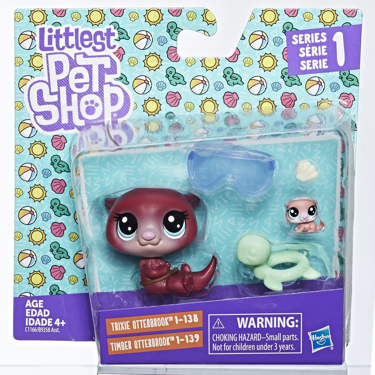 Littlest PetShop Chat Angora Persan beige n°364 by 2007 Hasbro