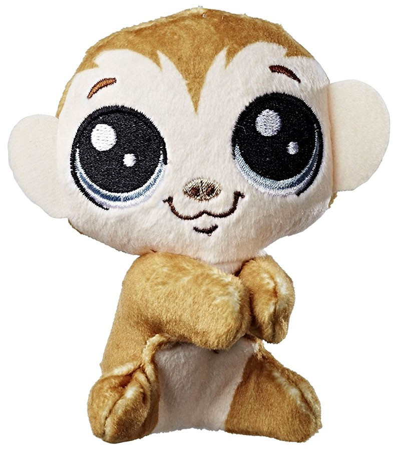 Littlest Pet Shop Clicks Monkeyford Clip On Plush Hasbro Toys - ToyWiz