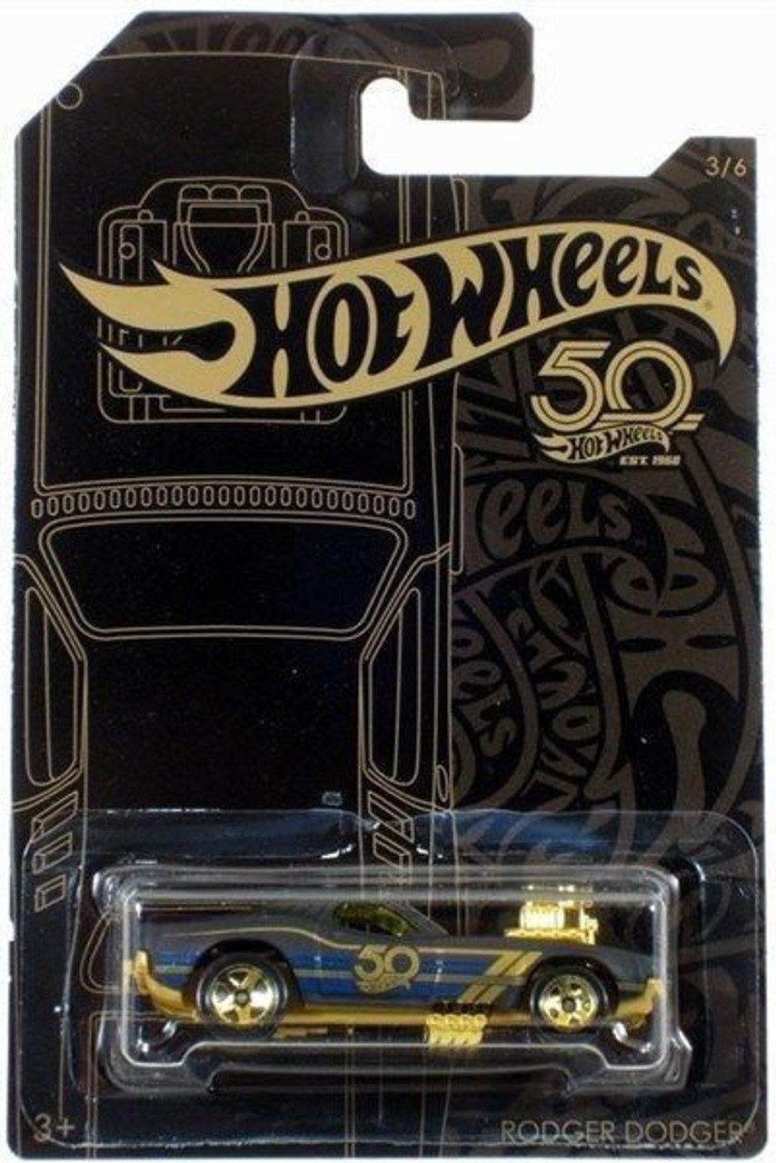 hot wheels 50th anniversary gold