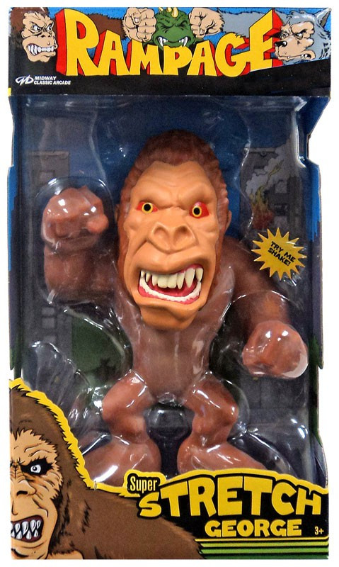 Rampage Super Stretch George Exclusive Figure Lanard - ToyWiz