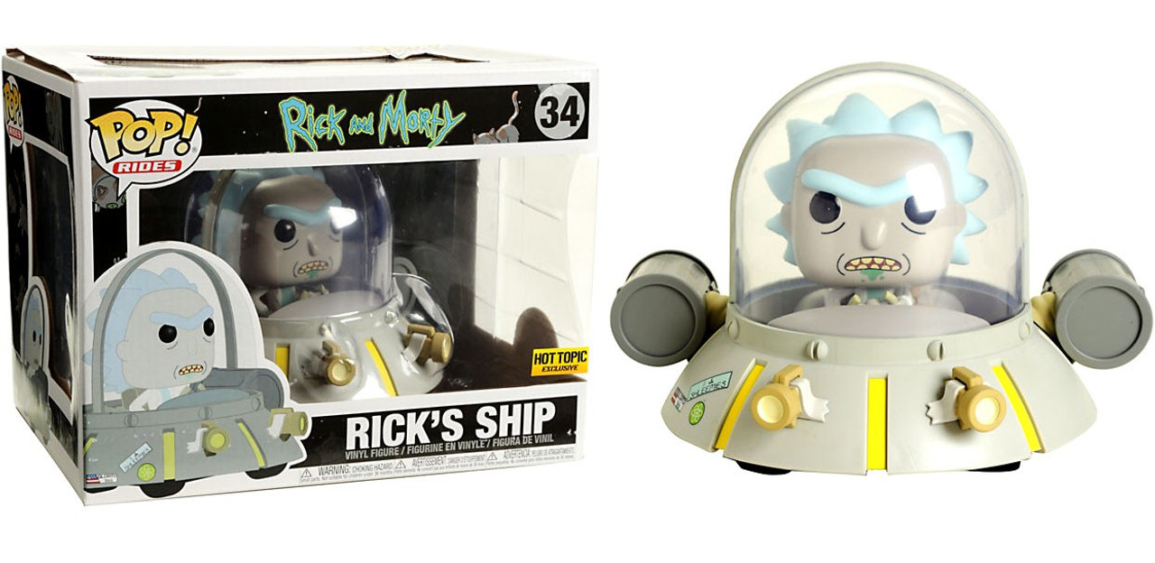 funko pop rick's ship