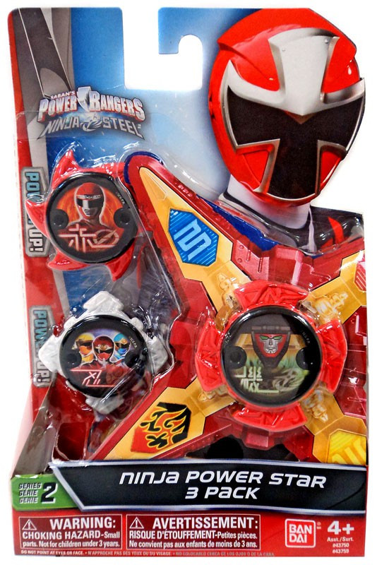 power rangers ninja steel star pack