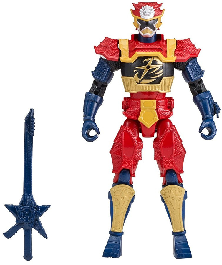 Power Rangers Super Ninja Steel Lion Fire Armor Gold Ranger 5 Action