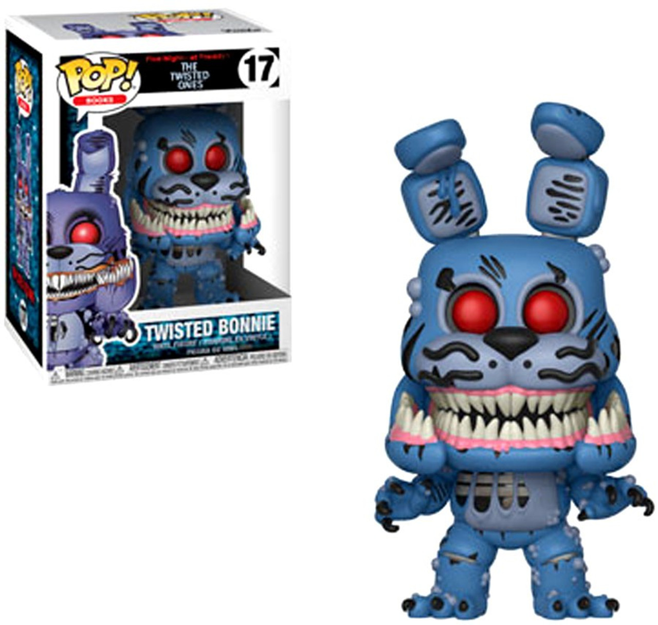 Funko Five Nights At Freddys The Twisted Games Pop Games Twisted Bonnie Vinyl Figure 17 Toywiz - five nights at roblox phantom bonnie roblox fnaf roleplay 4