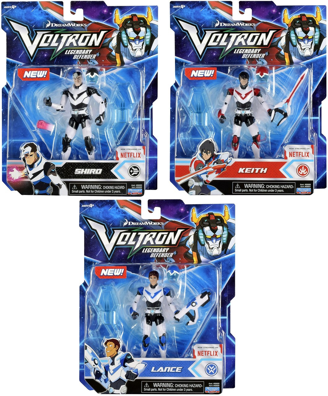 voltron legendary defender action figures