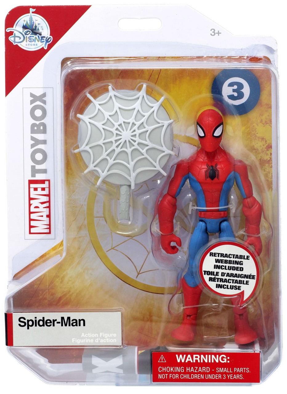 small spiderman figure