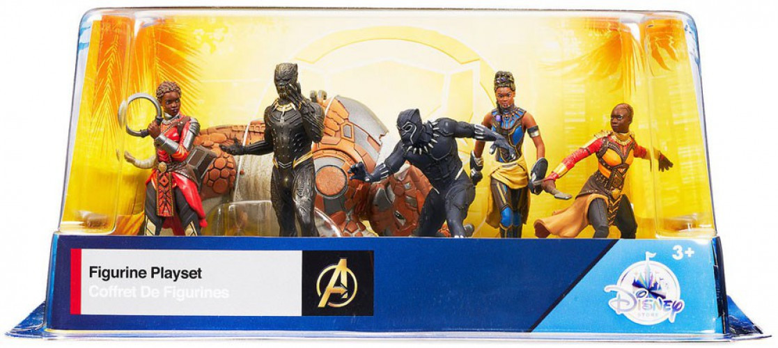 black panther action figure set