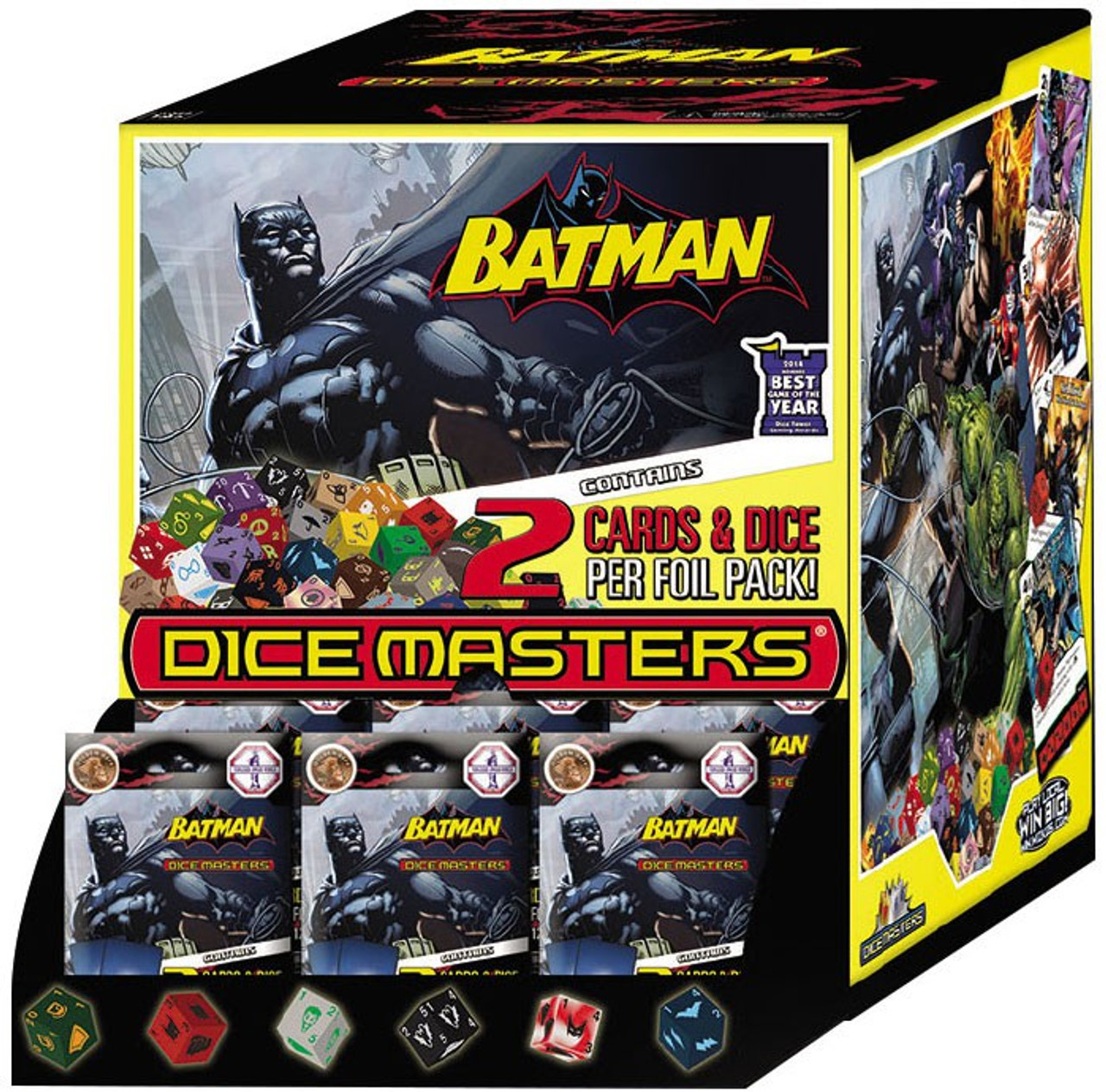 DC Dice Masters Batman Dicemasters Gravity Feed Booster Box WizKids