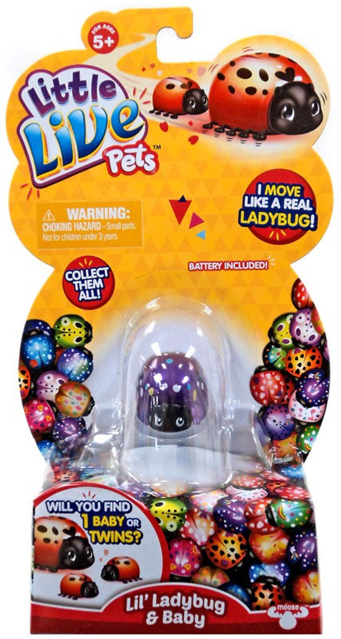 Little Live Pets Lil Ladybug Baby Bug Beam Figure Moose Toys Toywiz