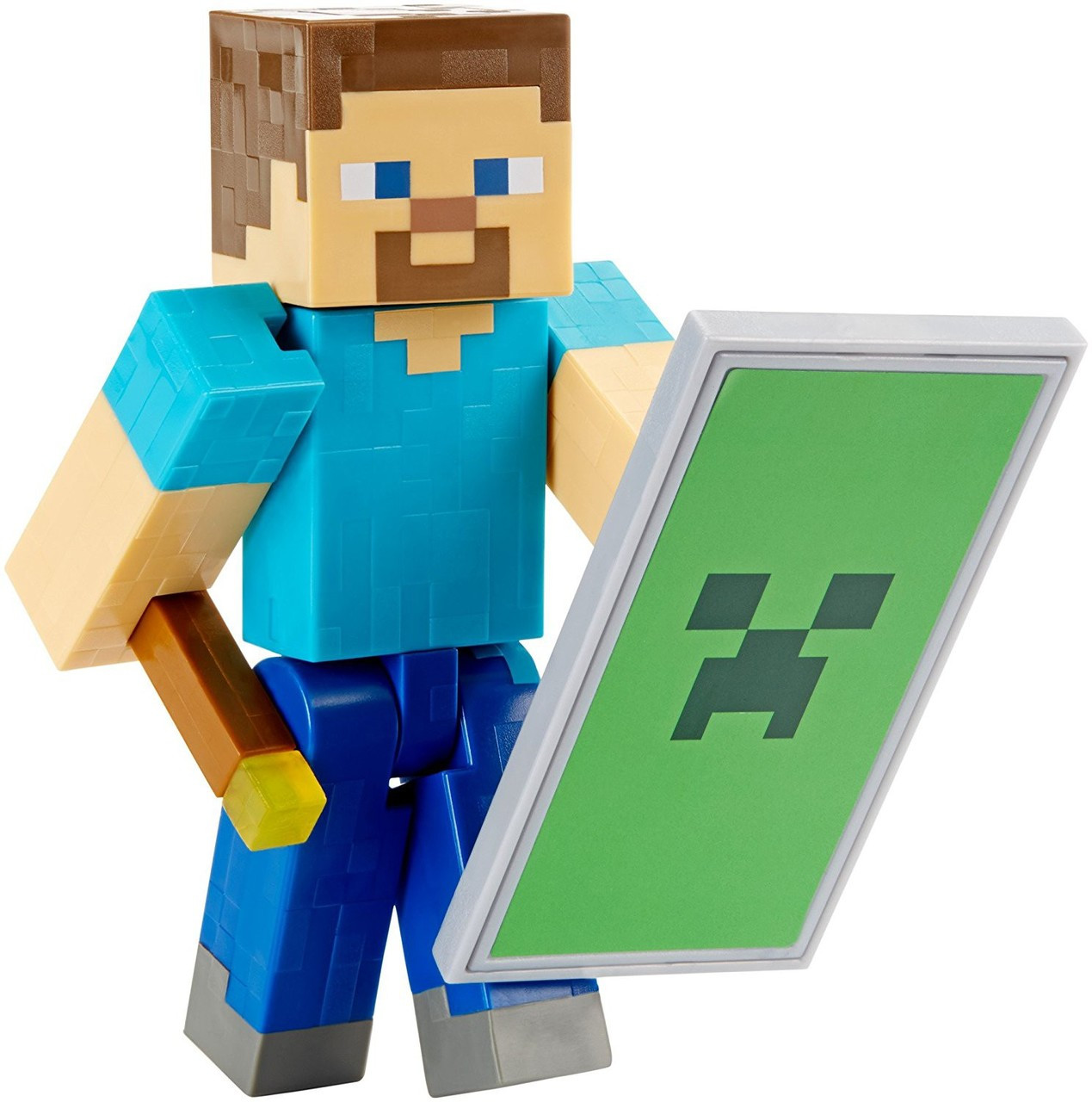 minecraft steve action figure