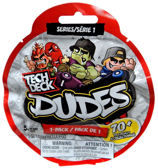 Tech Deck Dudes Dudes Series 1 Mystery Pack Spin Master - ToyWiz