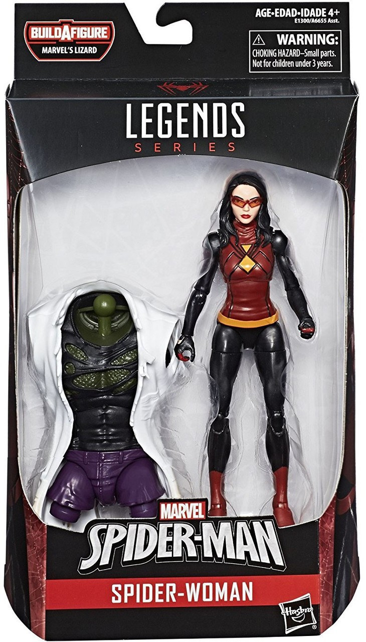 Marvel Spider Man Marvel Legends Lizard Series Spider Woman 6 Action Figure Hasbro Toys Toywiz