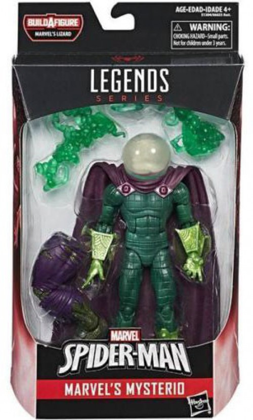 Marvel SpiderMan Marvel Legends Lizard Series Mysterio 6 Action Figure
