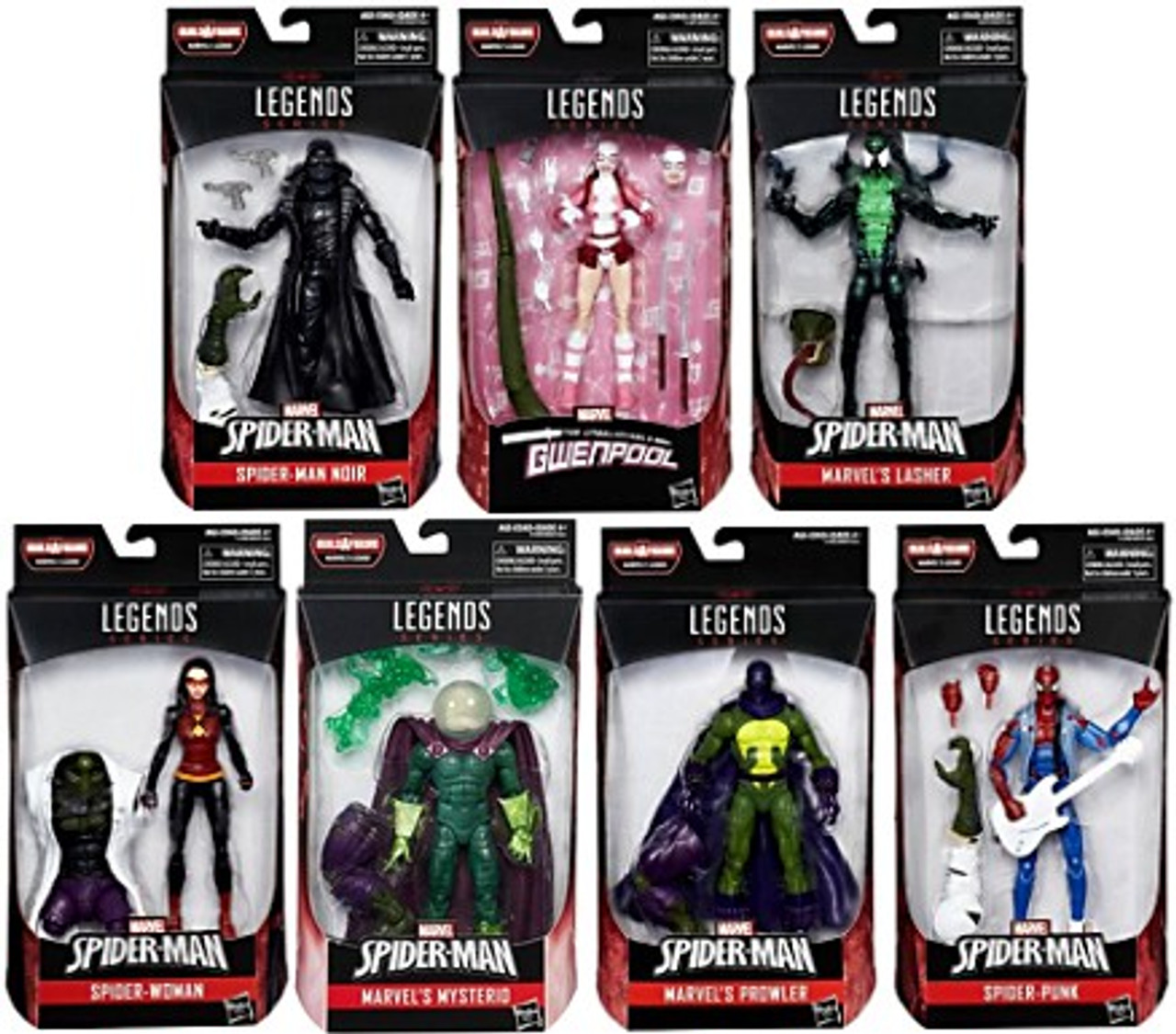 marvel spider man legends