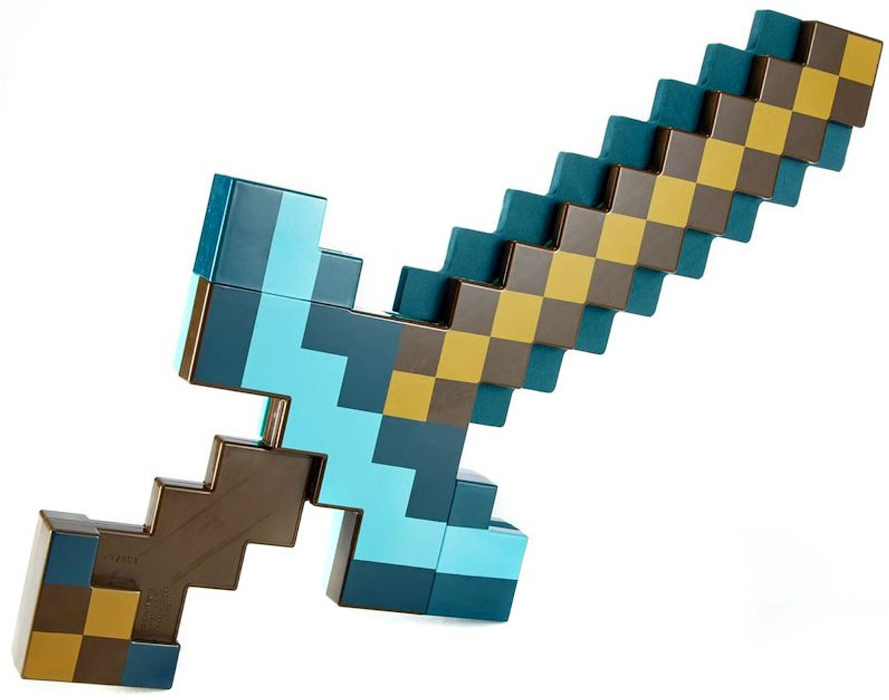 Minecraft Transforming Diamond Sword Pickaxe Roleplay Toy Mattel Toys Toywiz - all roblox sword fights on the heights sword gear codes