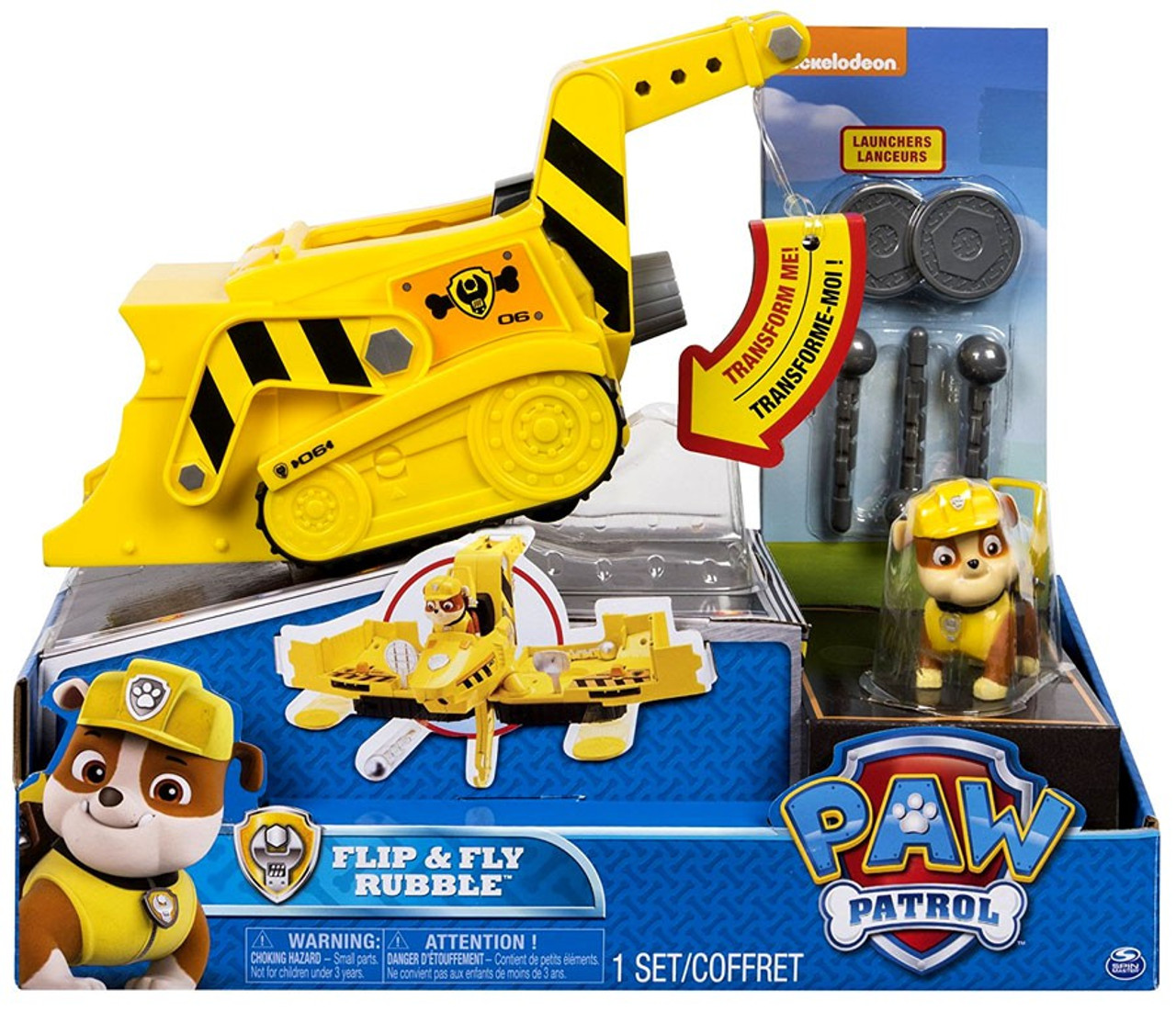 paw patrol rubble car