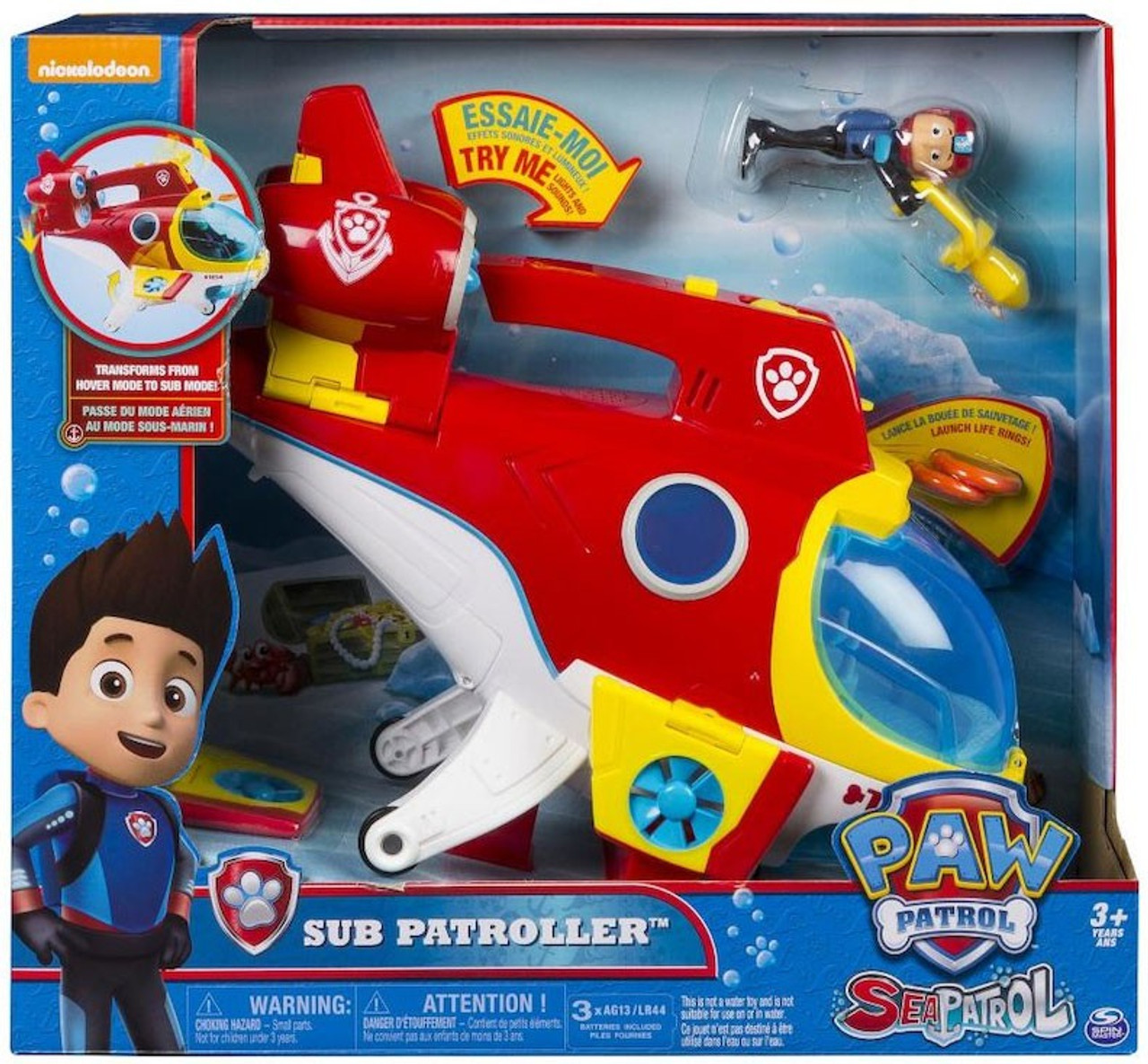 paw patrol sea patroller toy