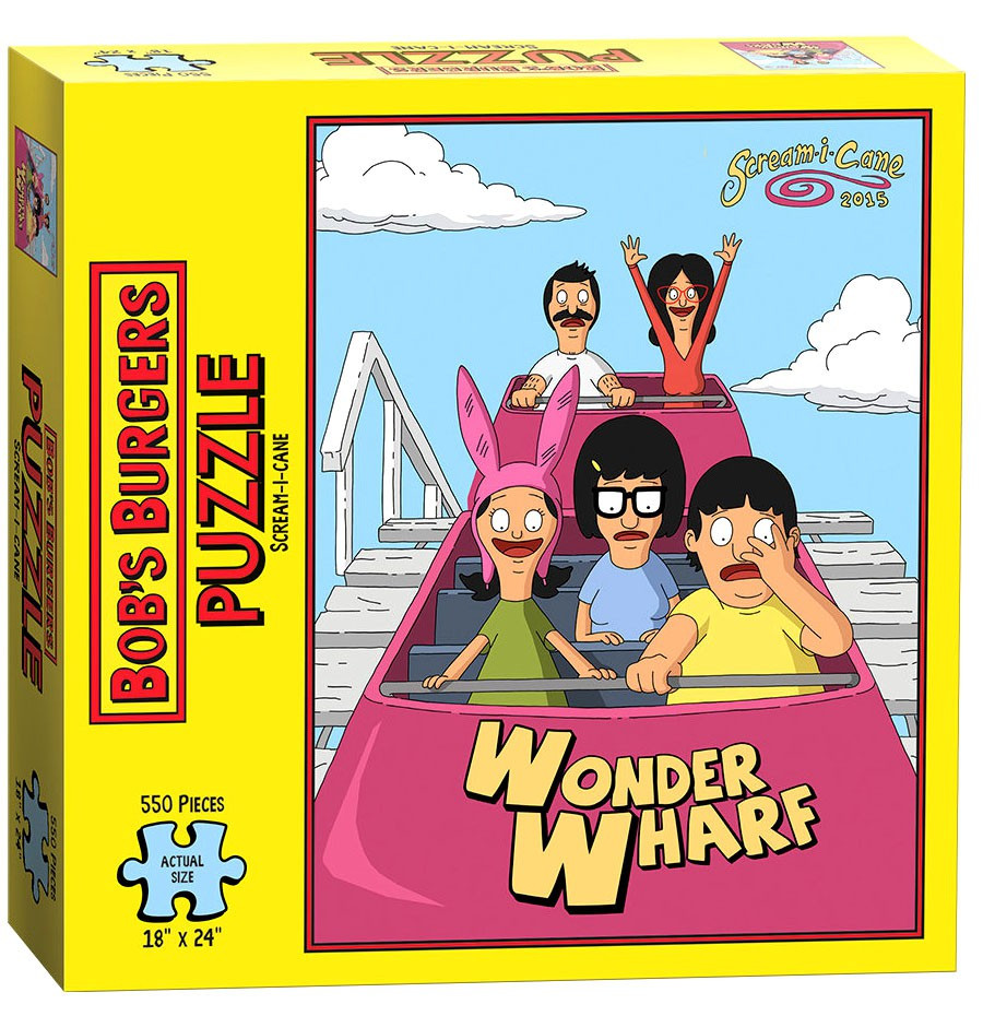 Bobs Burgers ScreamICane 500 Piece Puzzle USAopoly ToyWiz