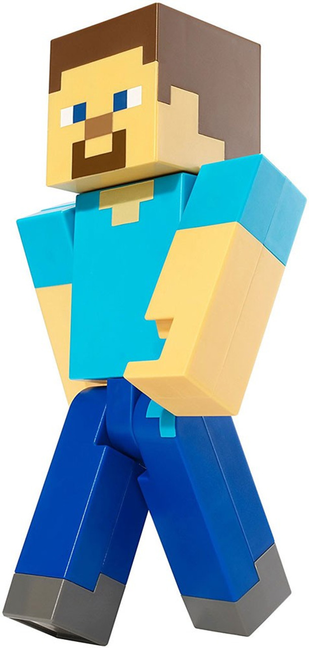 minecraft steve action figure