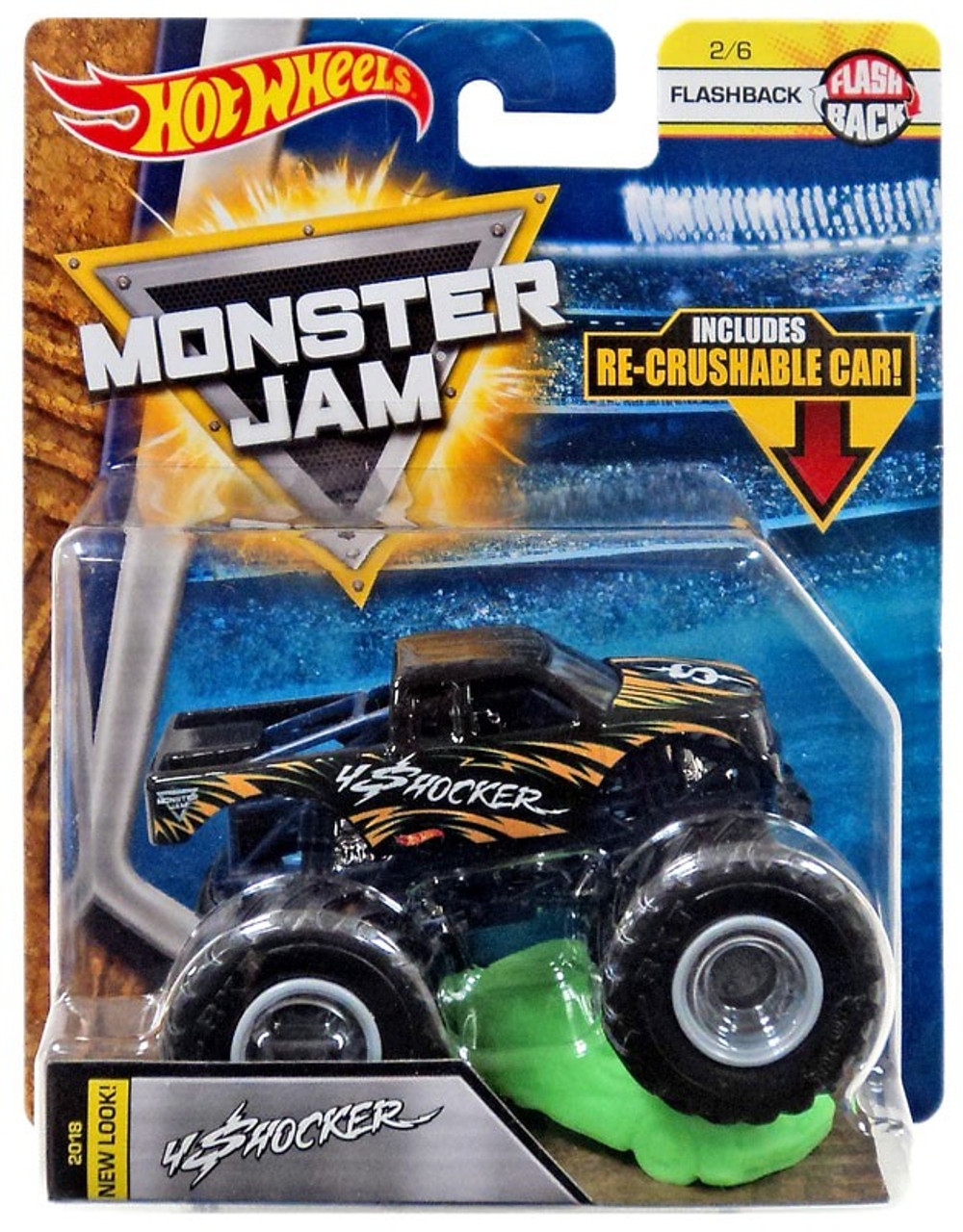 monster jam hot wheels 2018