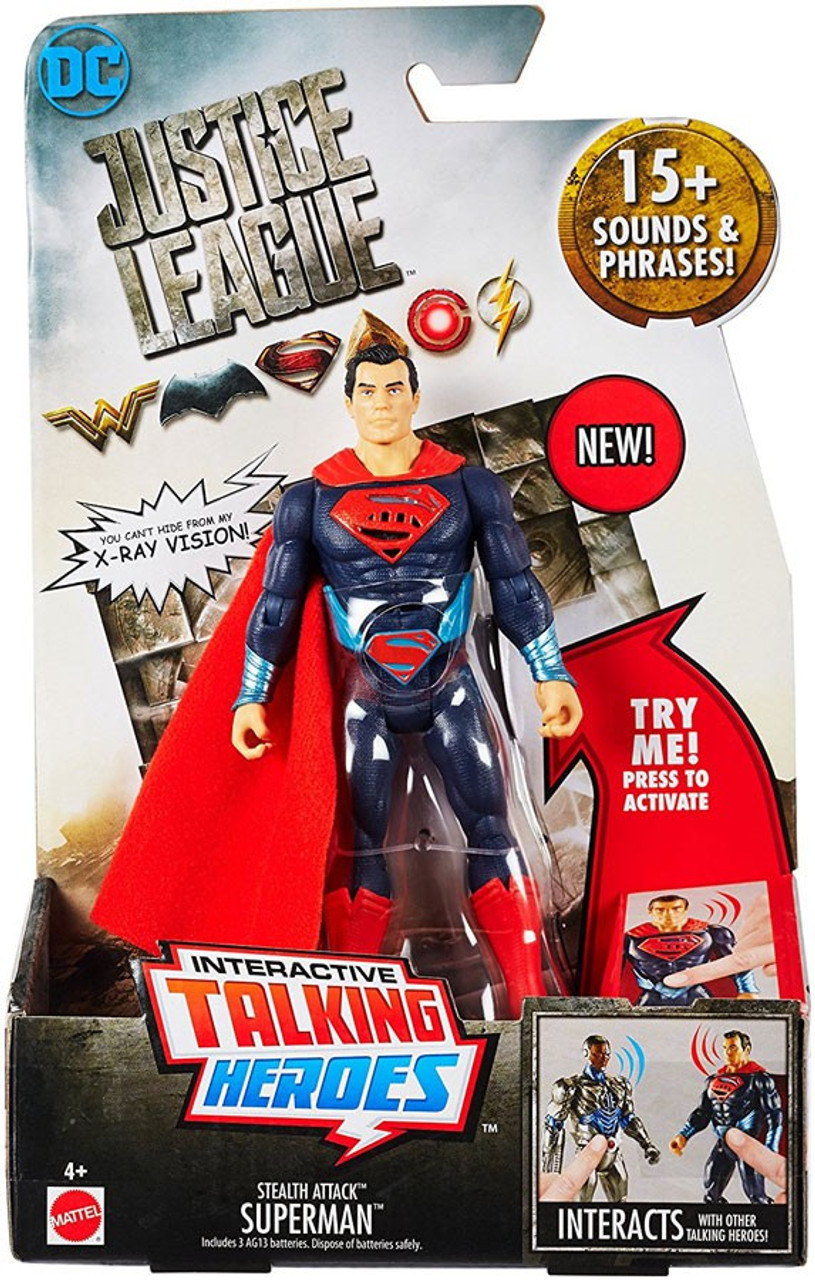 talking superman action figure